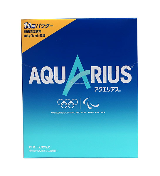 ★まとめ買い★　コカコーラ　粉末アクエリアス　４８ｇｘ５袋　×6個【イージャパンモール】