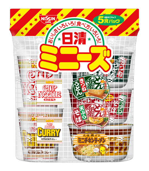 ★まとめ買い★　日清食品　日清ミニーズ（西）　205ｇ　×6個【イージャパンモール】