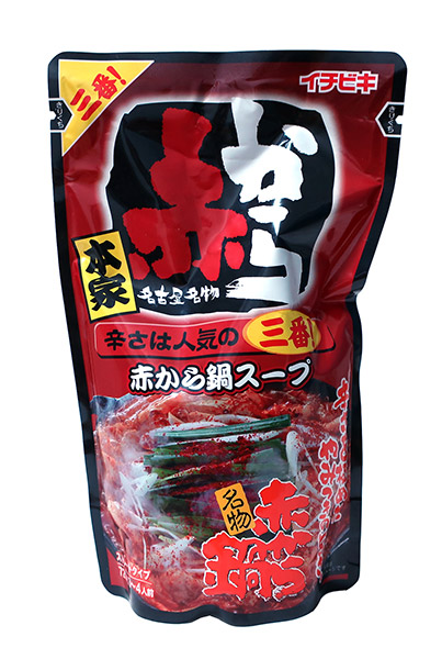 ★まとめ買い★　イチビキ　ストレート赤から鍋３番　720ｇ　×10個【イージャパンモール】