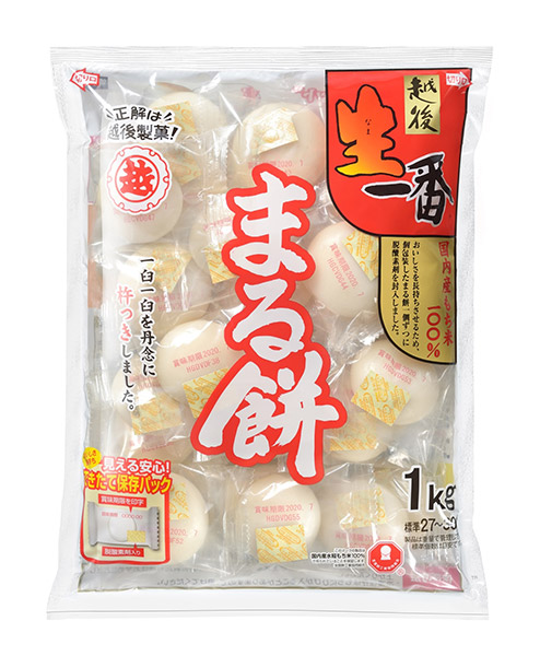 ★まとめ買い★　越後　生一番まるもち　1kｇ　×10個【イージャパンモール】