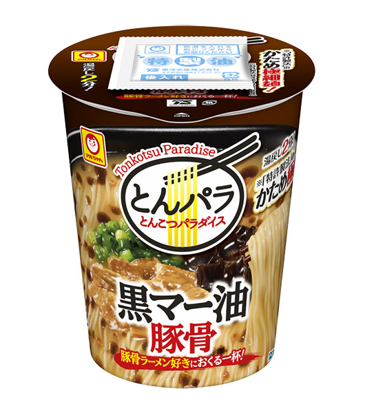 ★まとめ買い★　東洋水産　とんこつパラダイス　黒マー油豚骨　97ｇ　×12個【イージャパンモール】
