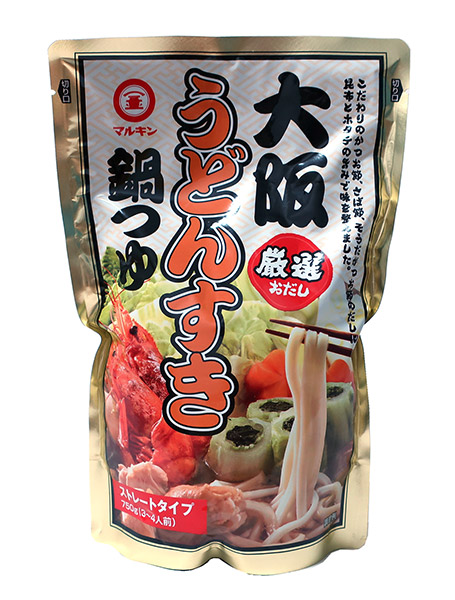 ★まとめ買い★　盛田　マルキン　大阪うどんすき鍋つゆ ７５０ｇ　×12個【イージャパンモール】