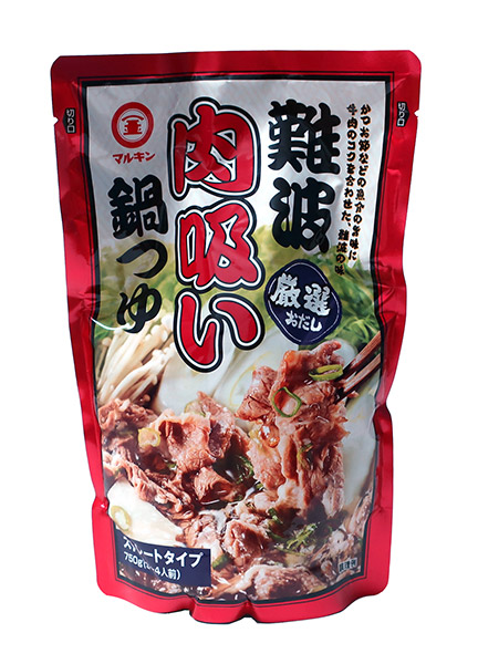 ★まとめ買い★　盛田　マルキン　難波肉吸い鍋つゆ　７５０ｇ　×12個【イージャパンモール】