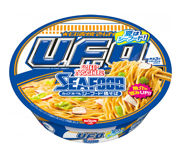 ★まとめ買い★　日清　焼そばＵ．Ｆ．Ｏ．　カップヌードルシーフード焼そば　101ｇ　×12個【イージャパンモール】
