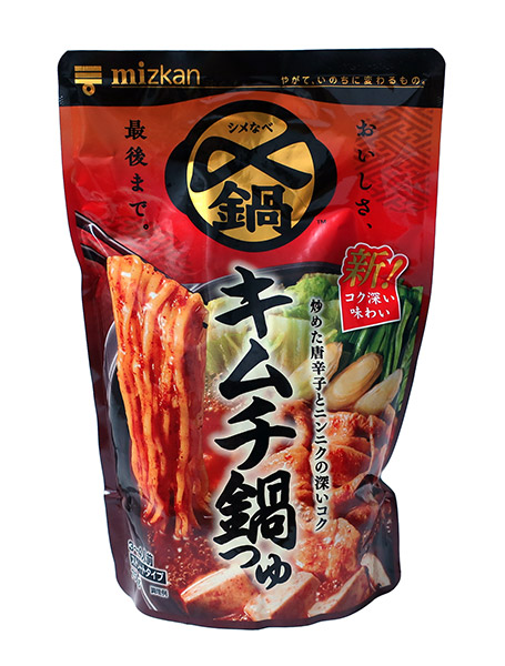 ★まとめ買い★　ミツカン　〆まで美味しい キムチ鍋つゆ ストレート　７５０ｇ　×12個【イージャパンモール】