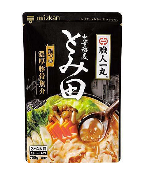 ★まとめ買い★　ミツカン　中華蕎麦とみ田監修　濃厚豚骨魚介鍋つゆ　７５０ｇ　×12個【イージャパンモール】