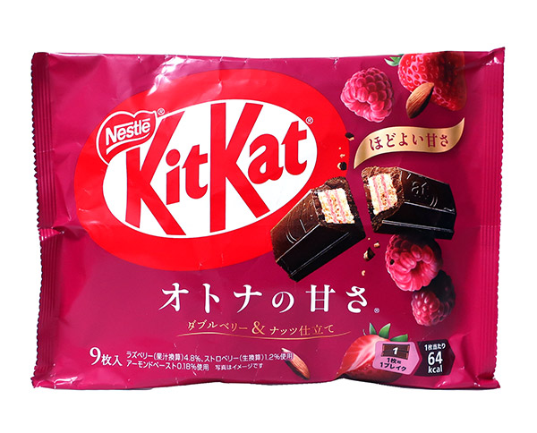 ★まとめ買い★ ネスレ日本 キットカットオトナの甘さダブルベリーナッツ 9枚 ×12個【イージャパンモール】