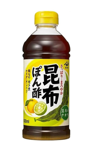 ★まとめ買い★　ヤマサ　昆布ぽん酢　５００ｍｌ　×12個【イージャパンモール】