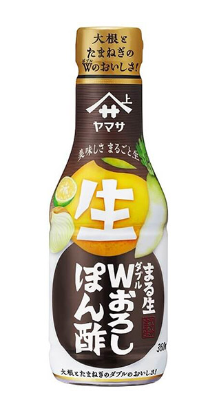★まとめ買い★　ヤマサ　まる生W（ダブル）おろしぽん酢　３６０ｍｌ　×12個【イージャパンモール】
