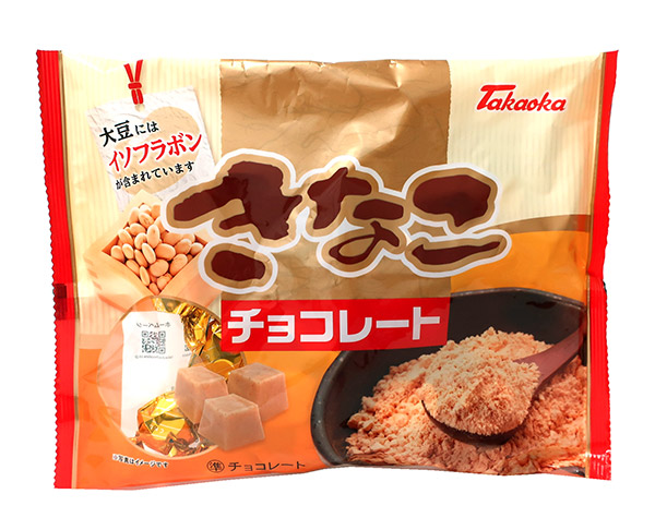 ★まとめ買い★ 高岡食品 きなこチョコレート 125g ×12個【イージャパンモール】