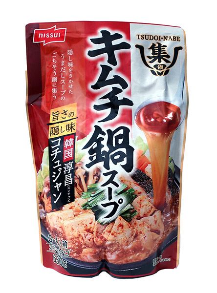 ★まとめ買い★　ニッスイ　集鍋　キムチ鍋スープ　650ｇ　×16個【イージャパンモール】