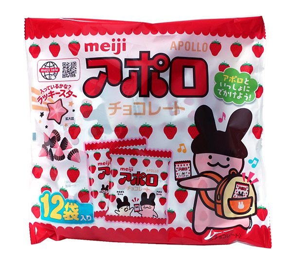 ★まとめ買い★ 明治 アポロ袋 12袋 ×18個【イージャパンモール】