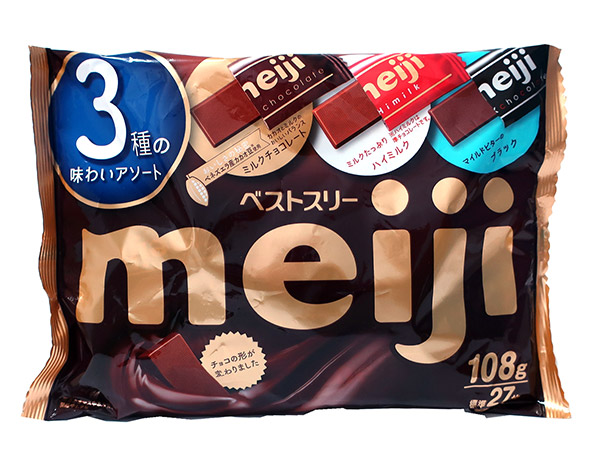 ★まとめ買い★ 明治 ベストスリー 108g ×18個【イージャパンモール】