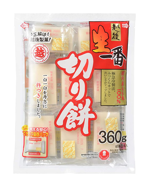 ★まとめ買い★　越後製菓　 生一番きりもち　360ｇ　×20個【イージャパンモール】
