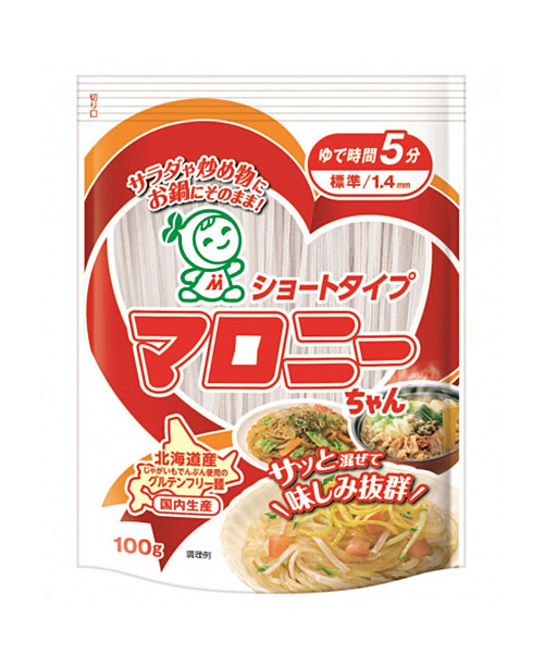 ★まとめ買い★　ハウス　ショートタイプマロニーちゃん　100ｇ　×20個【イージャパンモール】