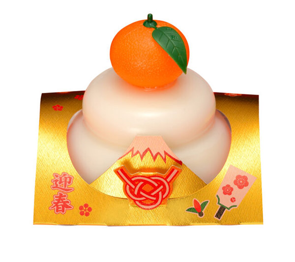 【鏡餅】★まとめ買い★　越後製菓　押すポン華やか橙付　160g　×24個【返品・交換・キャンセル不可】【イージャパンモール】