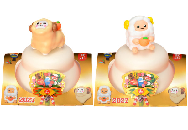 【鏡餅】★まとめ買い★　越後製菓　鏡餅丸餅入招福干支飾り　40g　×24個【返品・交換・キャンセル不可】【イージャパンモール】