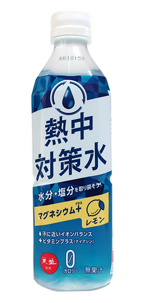 ★まとめ買い★　赤穂化成　熱中対策水レモン味　500ｍｌ　×24個【イージャパンモール】