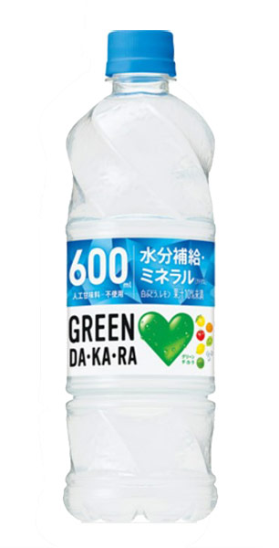 ★まとめ買い★　サントリー GREEN DAKARA 600ML　×24個【イージャパンモール】