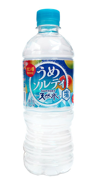 ★まとめ買い★　サントリー 天然水 うめソルティ ペット　540ml　×24個【イージャパンモール】