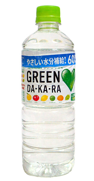 ★まとめ買い★　ＧＲＥＥＮ　ＤＡ・ＫＡ・ＲＡ（ＶＤ）　６００ｍＬ　×24個【イージャパンモール】