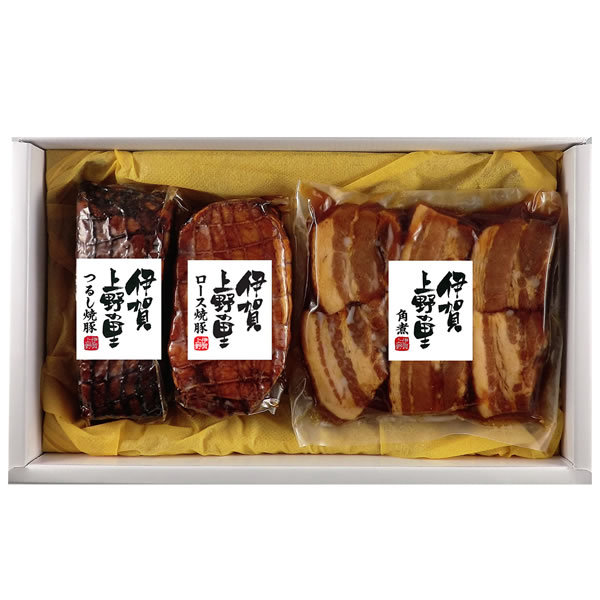 【送料無料】【母の日】伊賀上野の里　母の日　伊賀上野の里　つるし焼豚＆豚角煮セット　ＳＡＧ−３５【ギフト館】