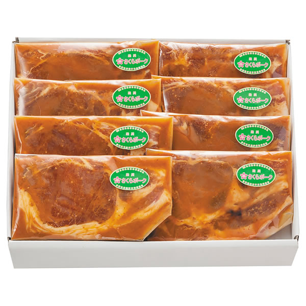 【送料無料】【母の日】母の日　さくらポークロース味噌漬け　８枚入り　ＲＭＩ８−８０ＳＰ【ギフト館】
