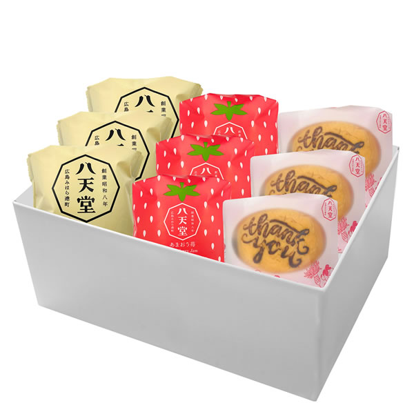 【送料無料】【母の日】八天堂　母の日　いつもありがとうクリームパンセット　５３５【ギフト館】