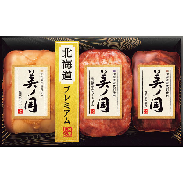 【送料無料】日本ハム　北海道産豚肉使用　美ノ国　ＵＫＨ−４９【ギフト館】
