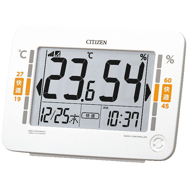 【送料無料】シチズン　デジタル温湿度計　８ＲＺ２３２−００３【ギフト館】