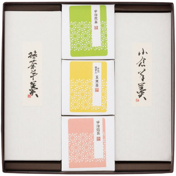 【送料無料】絹ごし羊かん（抹茶・小倉）２本・宇治茶セット【ギフト館】