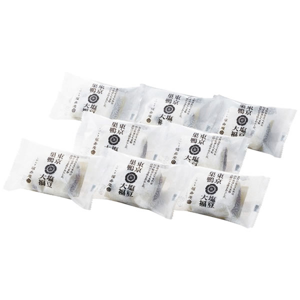 【送料無料】福寿庵　巣鴨「とげぬき福寿庵」　東京塩豆大福　ＦＳＤ８０８【ギフト館】