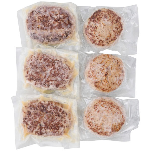 【送料無料】神戸バルティロ　神戸バルティロ　神戸牛入りハンバーグとサーロイン入りハンバーグ　ＢＴ−Ｋ３Ｓ３【ギフト館】