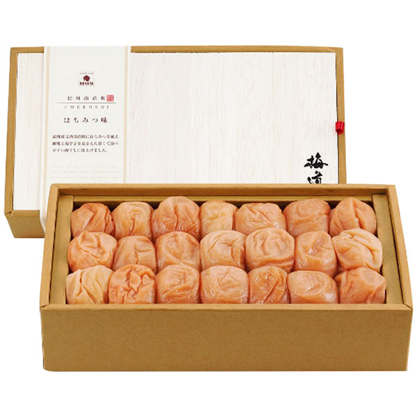 【送料無料】梅道　紀州南高梅はちみつ味　２５６【ギフト館】