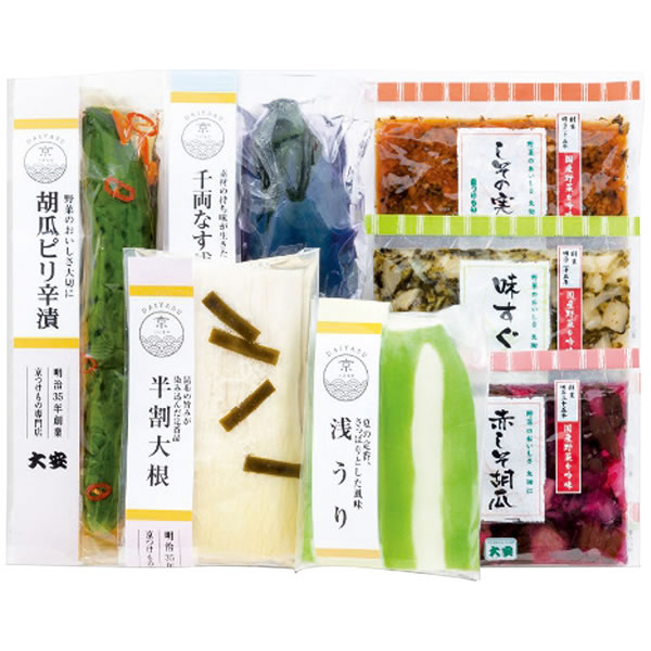 【送料無料】京つけもの大安　味さわやか　直ＣＣ−３５　ＣＣ−３５【ギフト館】