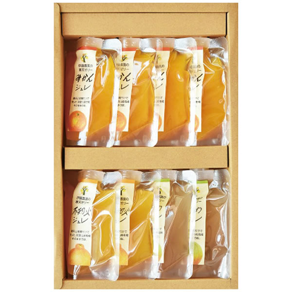 【送料無料】伊藤農園　ピュアフルーツ寒天ジュレ８個セット　ＪＤ−８　ＪＤ−８【ギフト館】