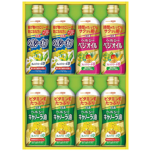 【送料無料】日清オイリオ　ヘルシーオイルギフト　ＯＰ−４０Ｎ　ＯＰ−４０Ｎ【ギフト館】
