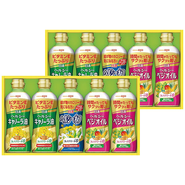 【送料無料】日清オイリオ　ヘルシーオイルギフト　ＯＰ−５０Ｗ　ＯＰ−５０Ｗ【ギフト館】
