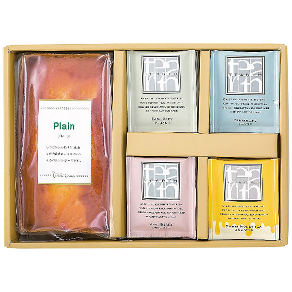 【送料無料】ＴＥＡＲＴＨ　パウンドケーキ＆紅茶ギフト　ＡＢＭ−２０　ＡＢＭ−２０【ギフト館】