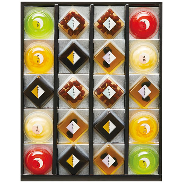 【送料無料】ひととえ　菓と果　ゼリー詰合せ　ＫＫＤ−２０　ＫＫＤ−２０【ギフト館】