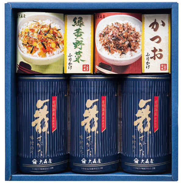 【送料無料】大森屋　卓上のり・ふりかけ詰合せ　ＮＴＦ−２０Ｇ　ＮＴＦ−２０Ｇ【ギフト館】