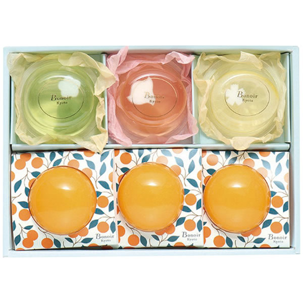 【送料無料】ボノワール京都　果実のゼリーアソート【ギフト館】