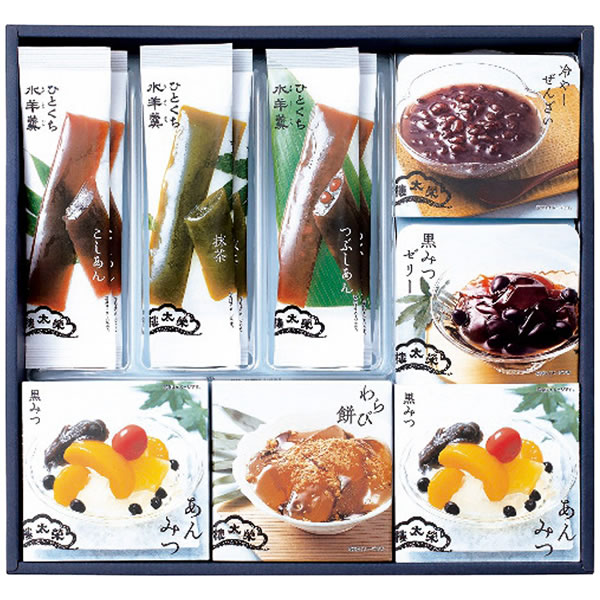 【送料無料】榮太樓總本鋪　甘味詰合せ　彩瀬　ＳＡ２　ＳＡ２【ギフト館】