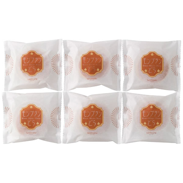 【送料無料】菓心谷常 モンブランどら焼き【ギフト館】