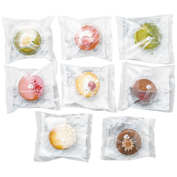 【送料無料】クレーム デ ラ クレーム プレミアムラングドシャサンドアイス8個 SA−01【ギフト館】