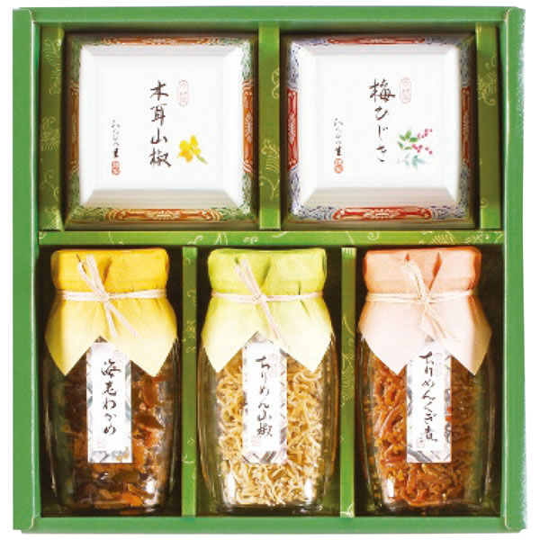 【送料無料】京・料亭 わらびの里 京楽味 佃煮詰合せ わW−25 W−25【ギフト館】