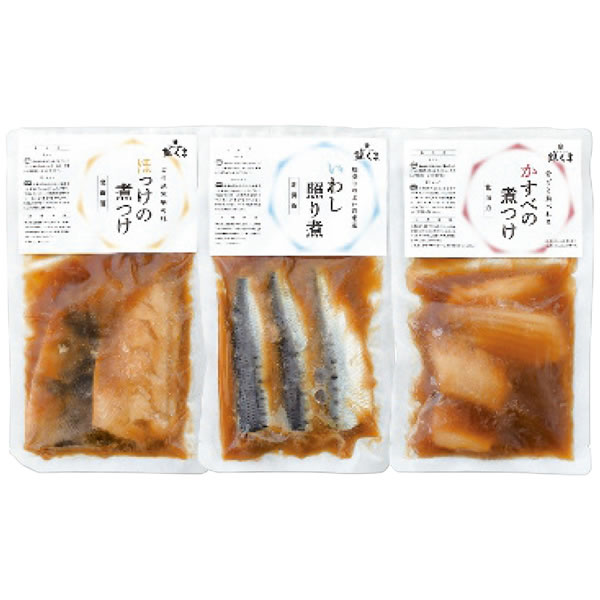 【送料無料】「銀くま」お手軽煮つけセット 430320【ギフト館】