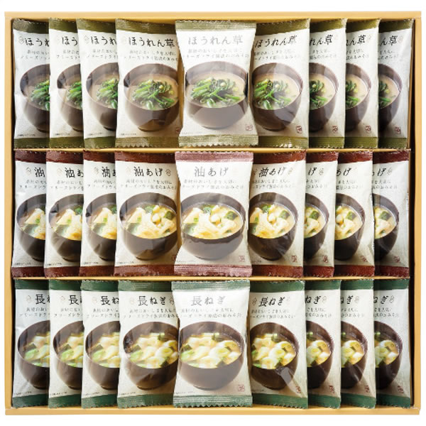 【送料無料】美味心 フリーズドライ味噌汁ギフト TK−CO TK−CO【ギフト館】