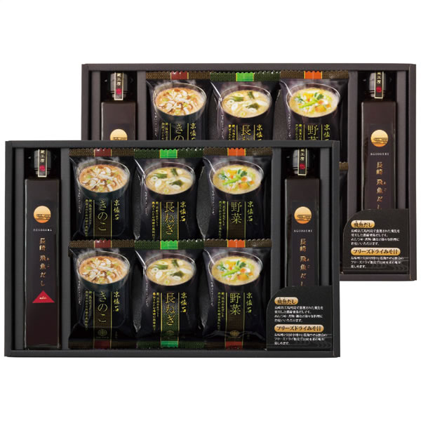 【送料無料】フリーズドライみそ汁&飛魚だしセット FDA−50 FDA−50【ギフト館】