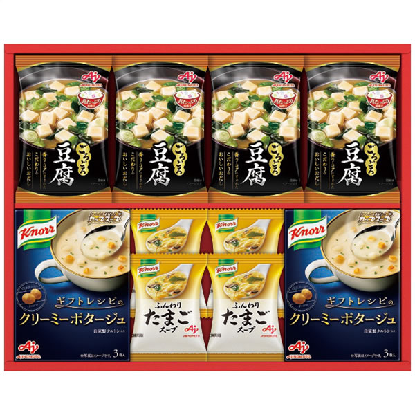 【送料無料】味の素 具たっぷり味噌汁&クノールスープギフト FDM−30D FDM−30D【ギフト館】